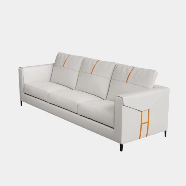 White Asheville Couch