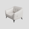 White Cary Armchair