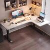 L-shape Adjustable Desk